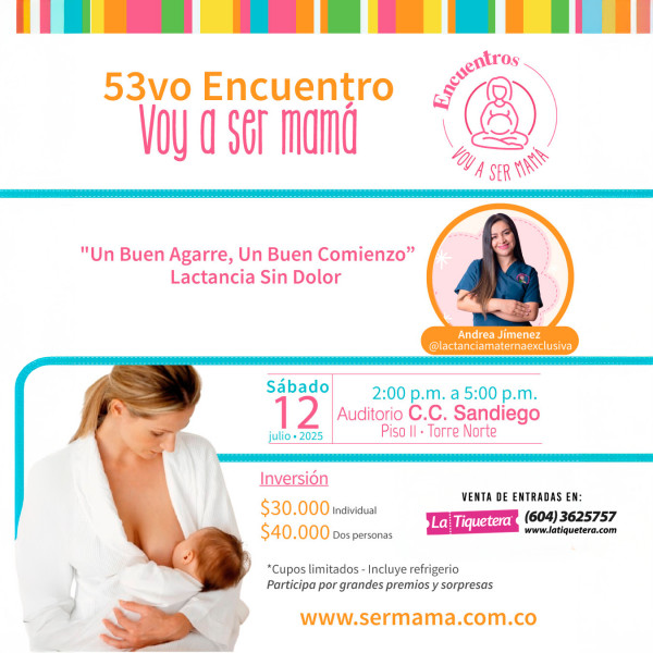 53vo. Encuentro voy a ser mamá - Medellín