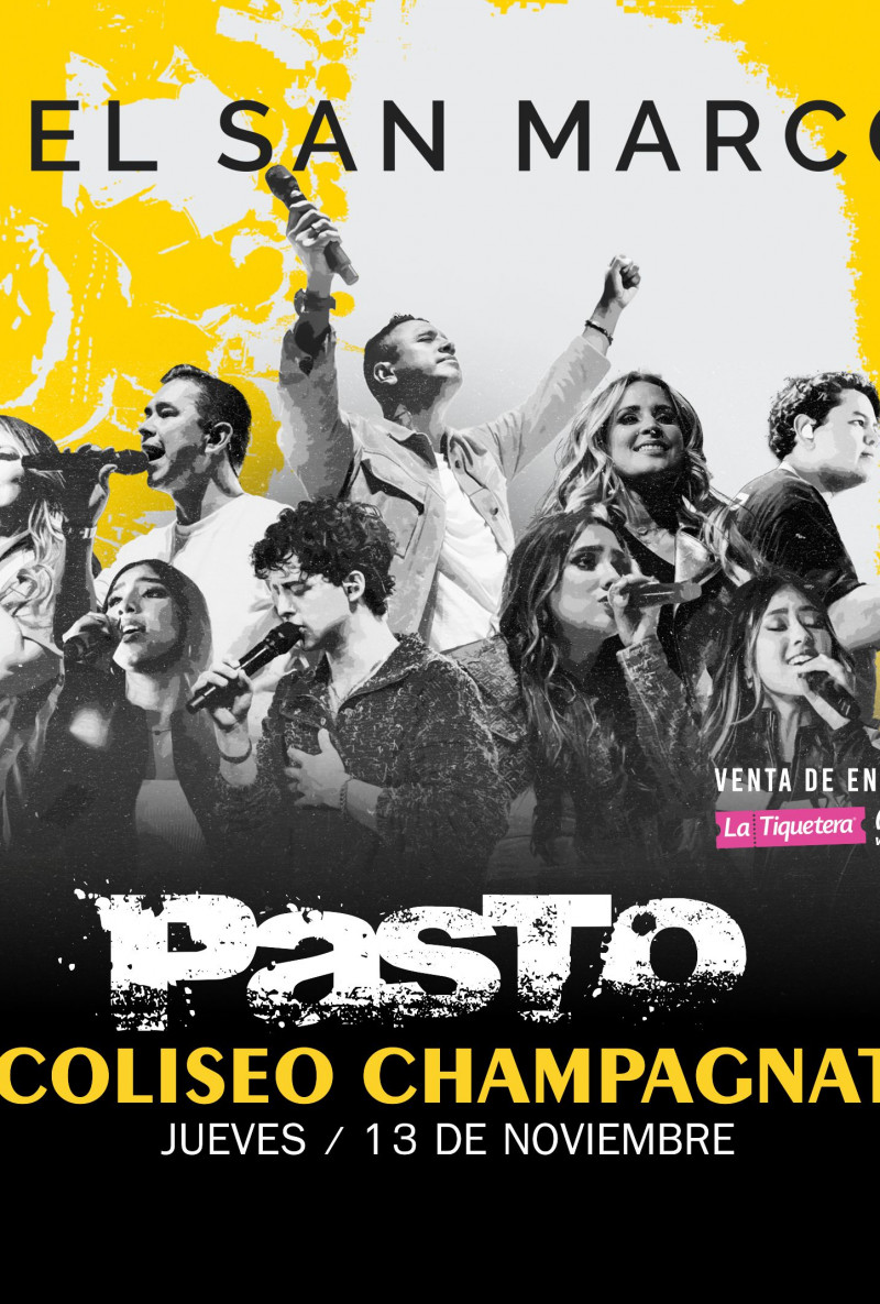 Miel San Marcos "Tour Dios de generaciones" en Pasto