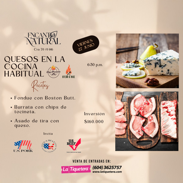 Quesos en la cocina habitual - Medellín