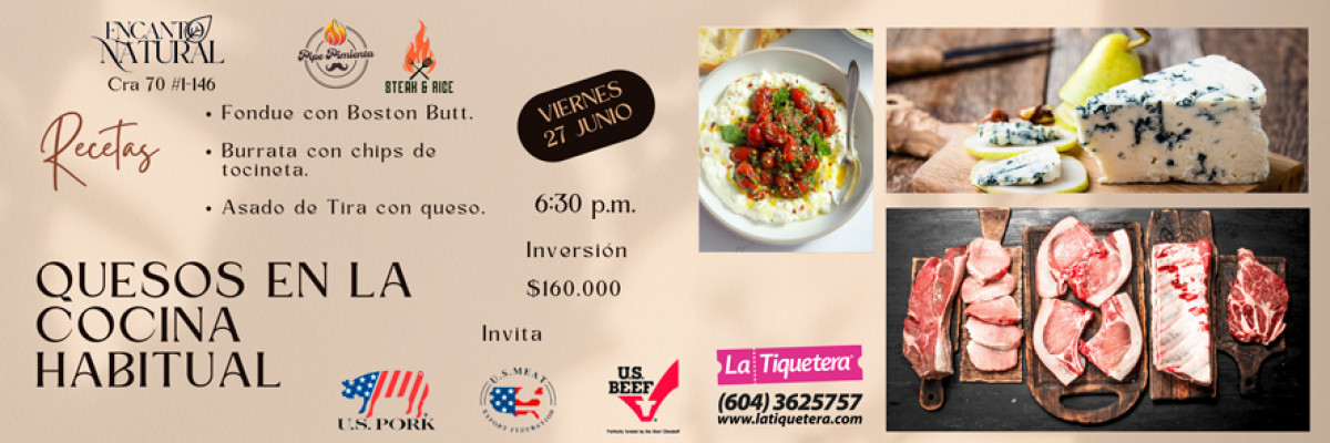 Quesos en la cocina habitual - Medellín