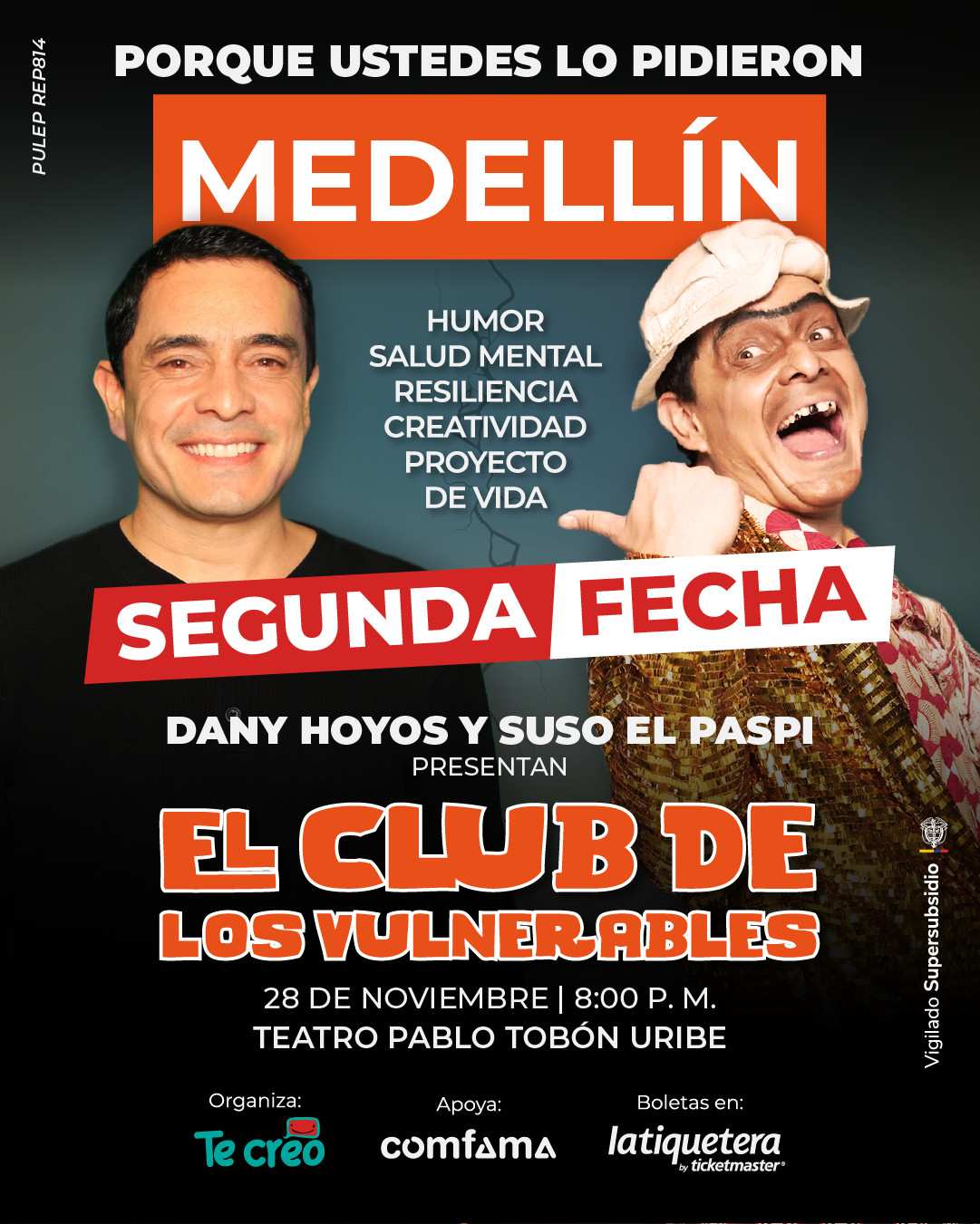 Flyer del evento