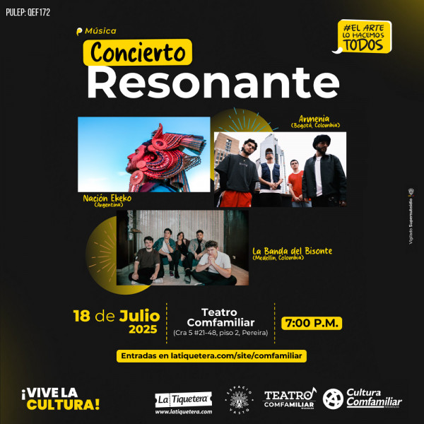 Concierto Resonante - Pereira Concierto Resonante - Pereira