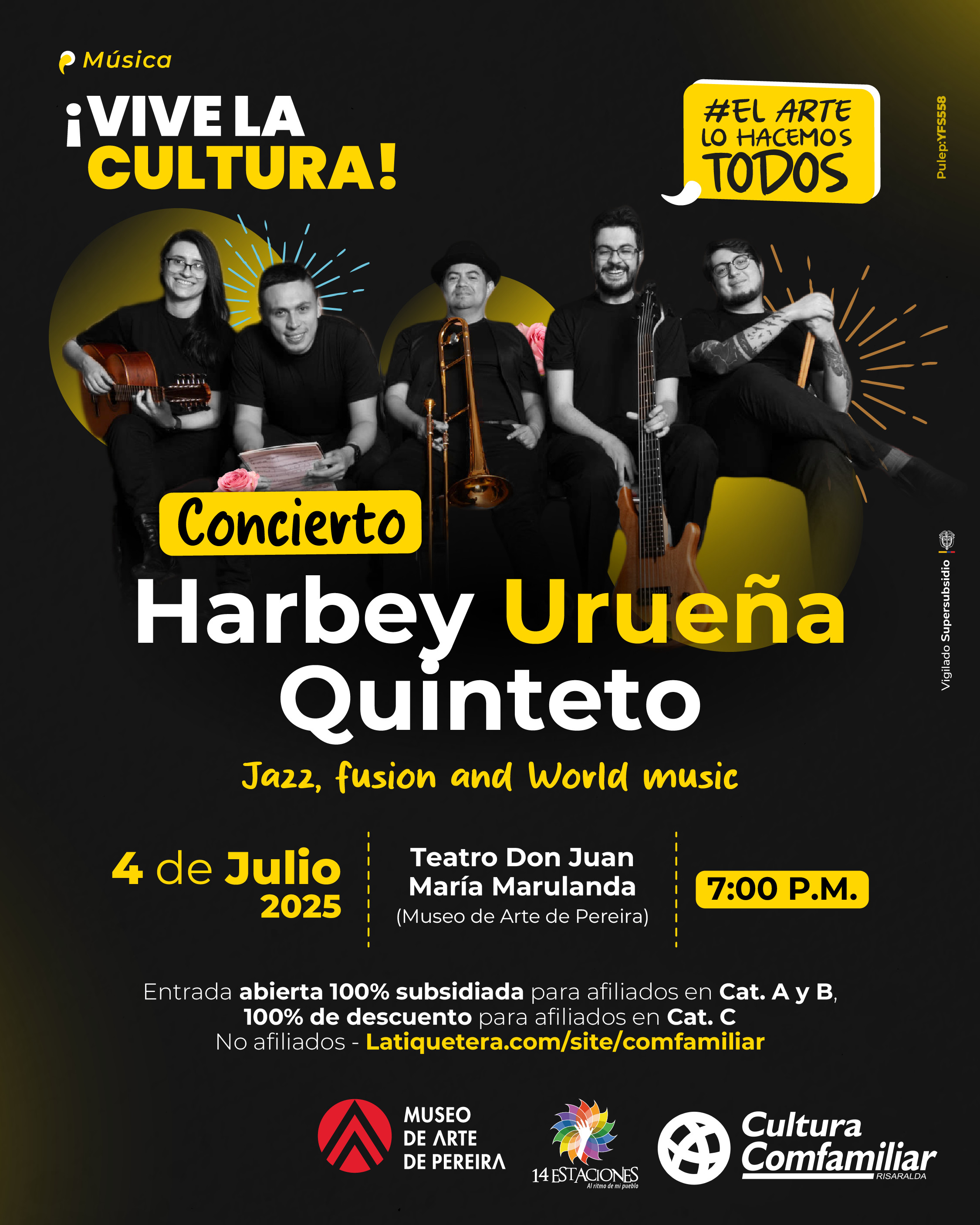Flyer del evento