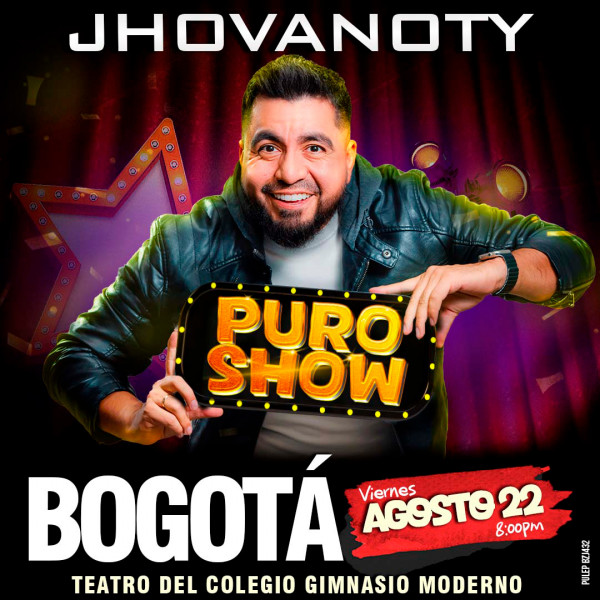 "Puro Show" de Jhovanoty en Bogotá