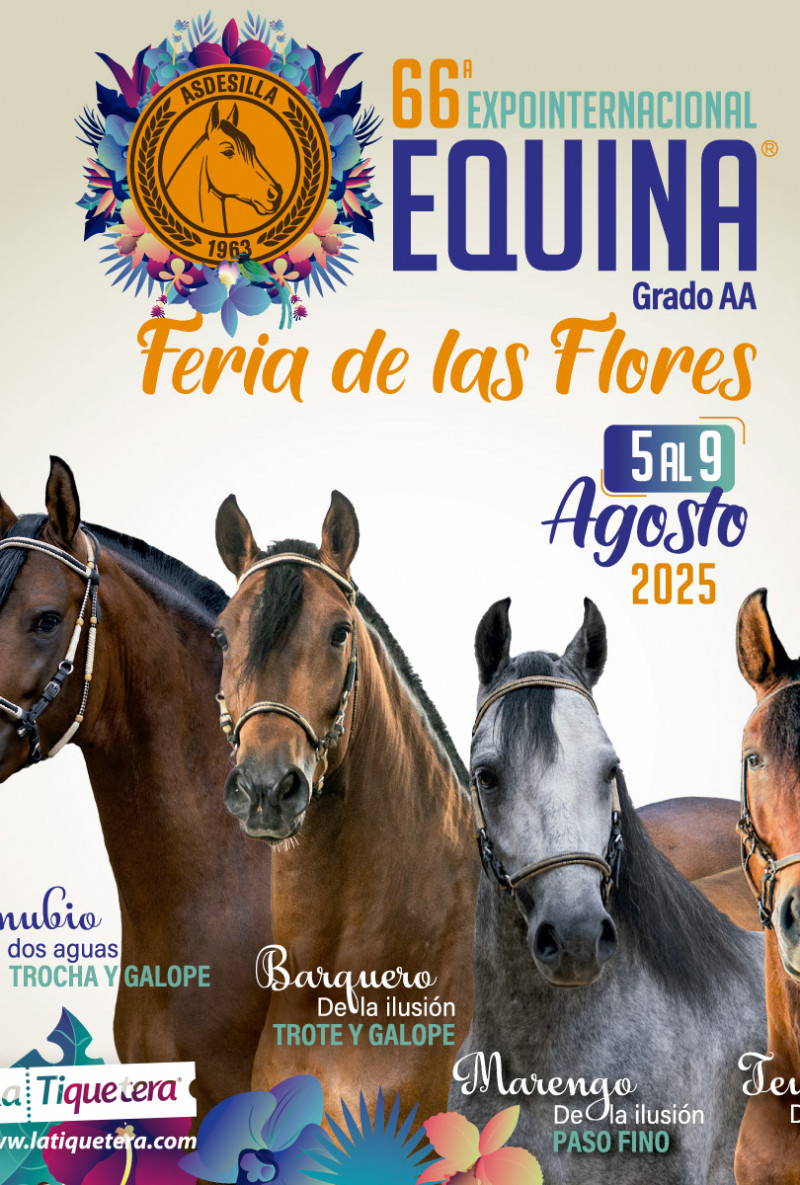 66 Expointernacional Equina Feria de las Flores 2025