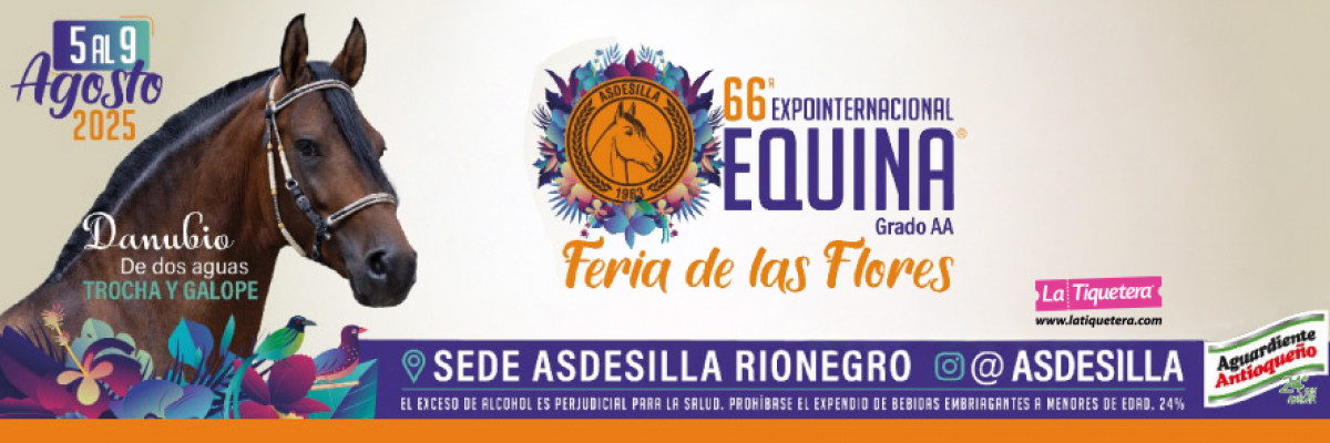 66 Expointernacional Equina Feria de las Flores 2025
