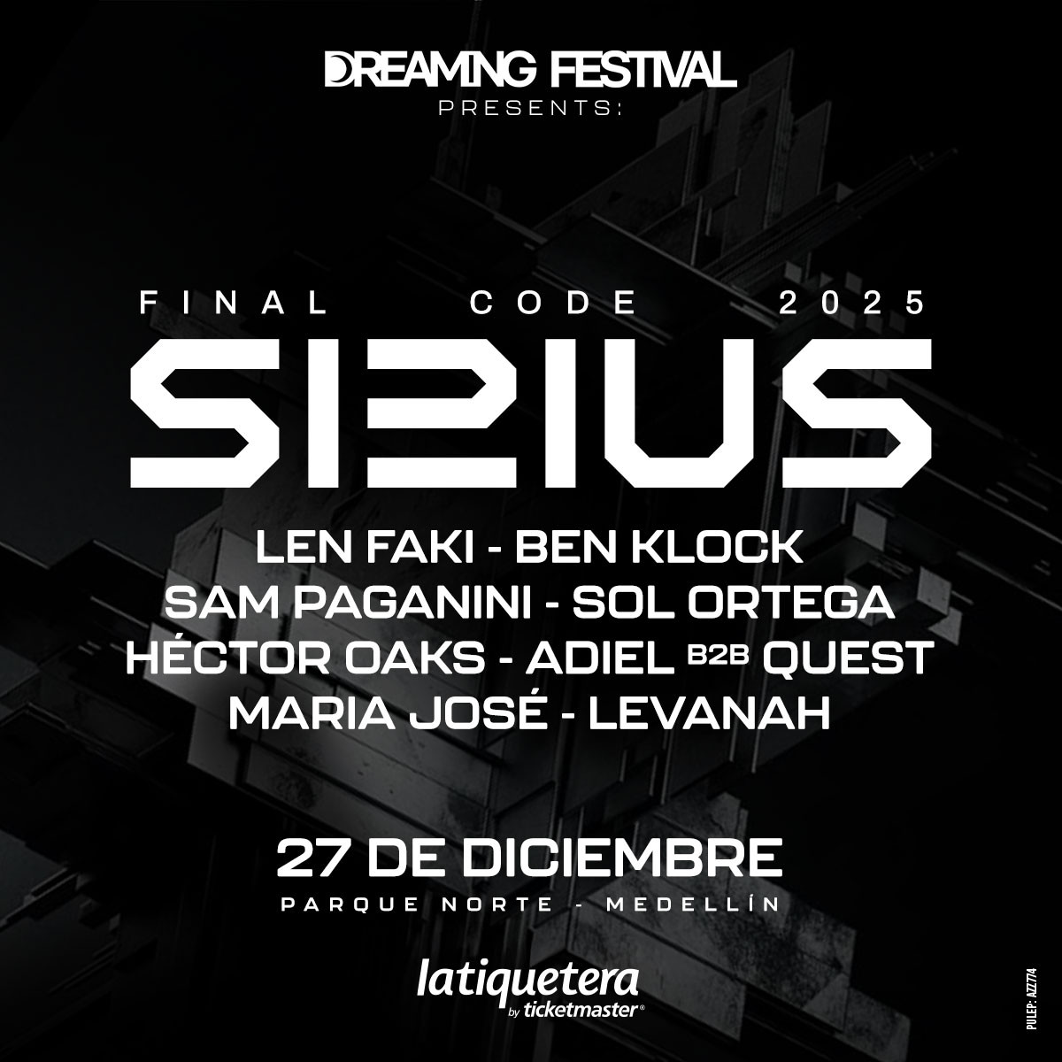 Flyer del evento
