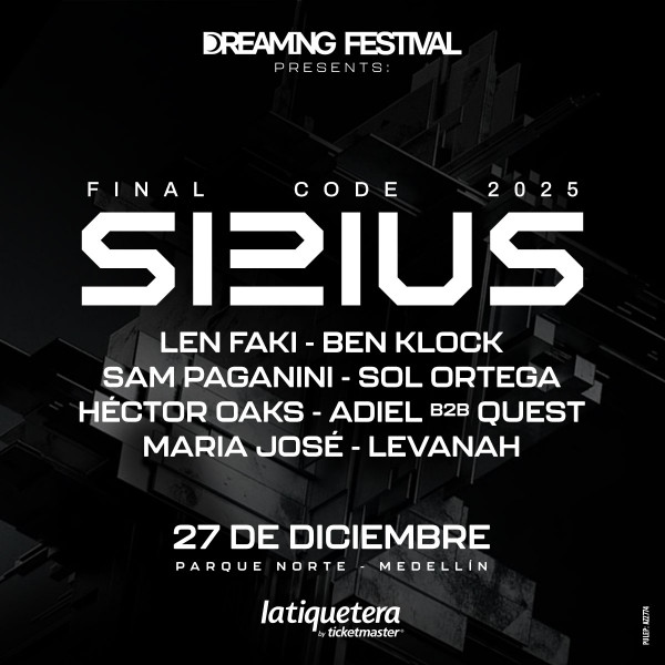 SIRIUS by Dreaming Festival - Medellín SIRIUS by Dreaming Festival - Medellín
