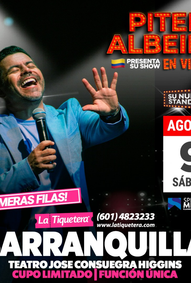 Piter Albeiro en Vivo en Barranquilla