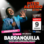 Piter Albeiro en Vivo en Barranquilla