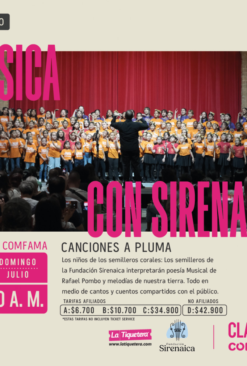 Sirenaica: Canciones a pluma - Medellín