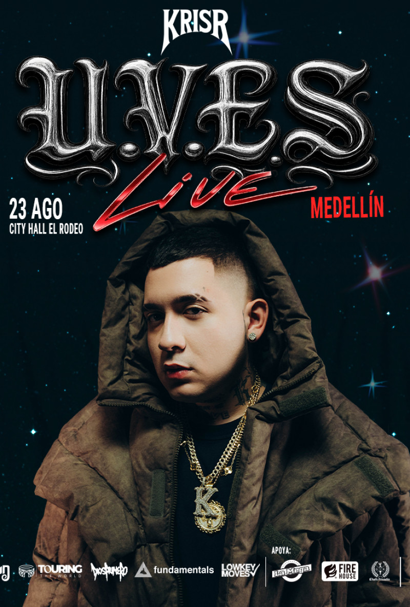 Kris R. Live en Medellín