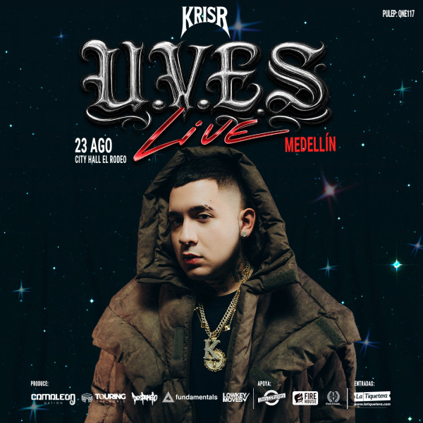 Kris R. Live en Medellín