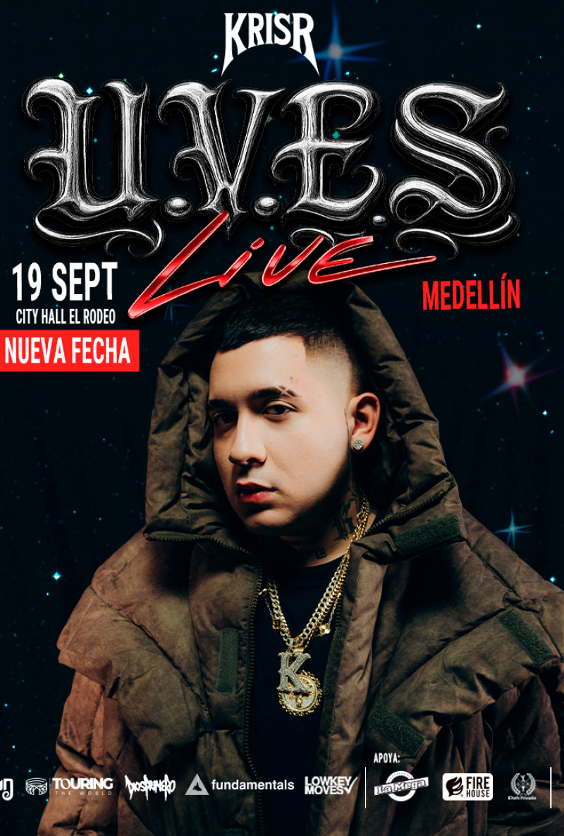 Kris R. Live en Medellín