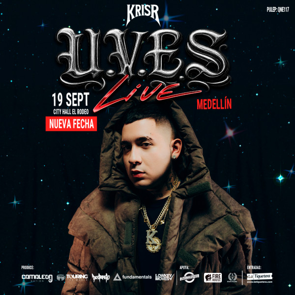 Kris R. Live en Medellín
