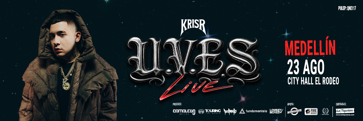 Kris R. Live en Medellín
