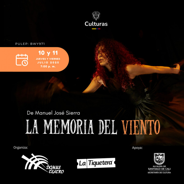 La memoria del viento, de Domus Teatro Cali La memoria del viento, de Domus Teatro Cali
