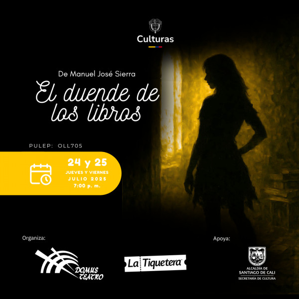 El duende de los libros, de Domus Teatro Cali El duende de los libros, de Domus Teatro Cali