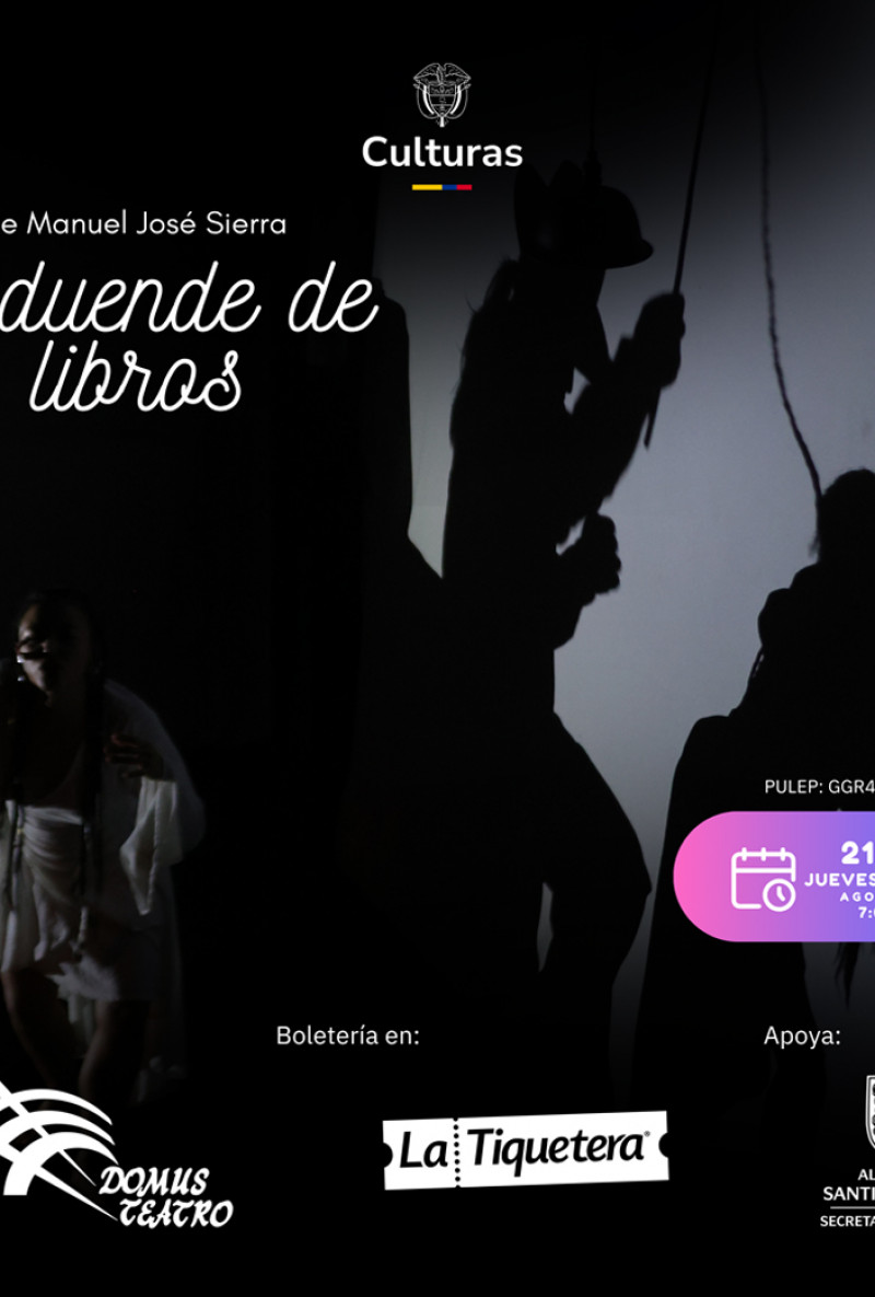 El duende de los libros, de Domus Teatro Cali