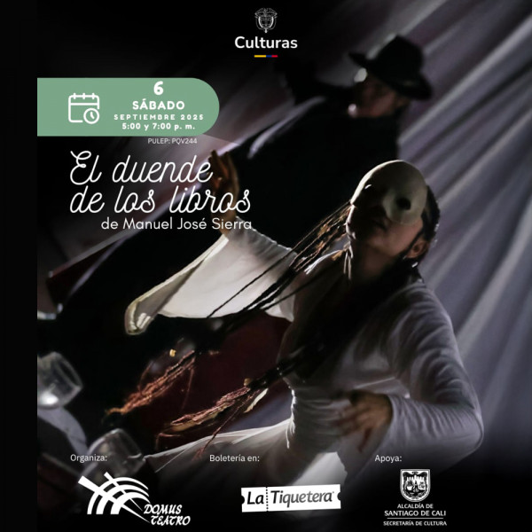 El duende de los libros, de Domus Teatro Cali