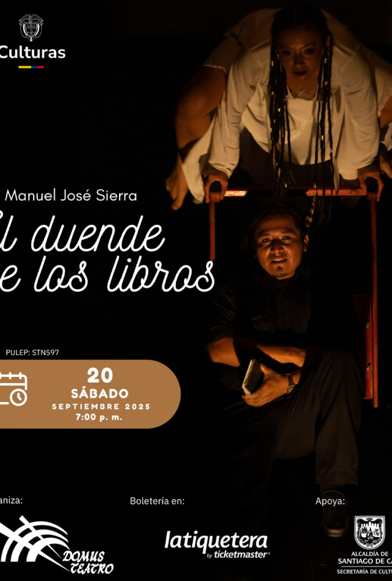 El duende de los libros, de Domus Teatro Cali