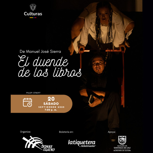 El duende de los libros, de Domus Teatro Cali