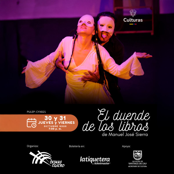 El duende de los libros, de Domus Teatro Cali