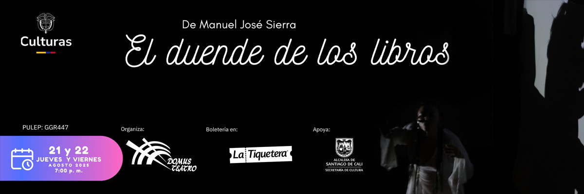 El duende de los libros, de Domus Teatro Cali