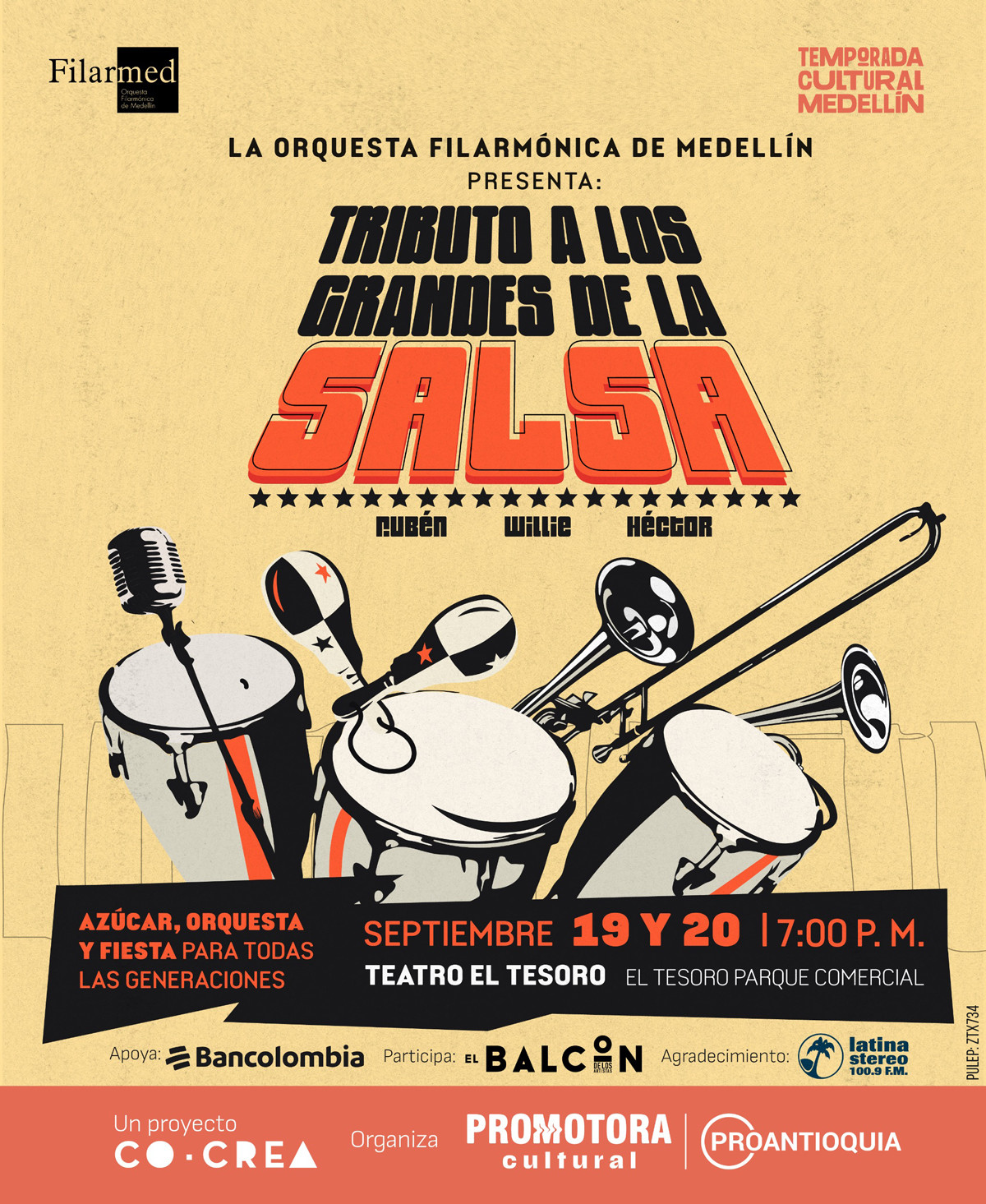Flyer del evento