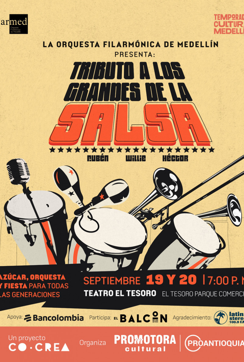 Tributo a los grandes de la salsa - Filarmed