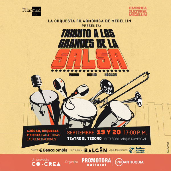 Tributo a los grandes de la salsa - Filarmed