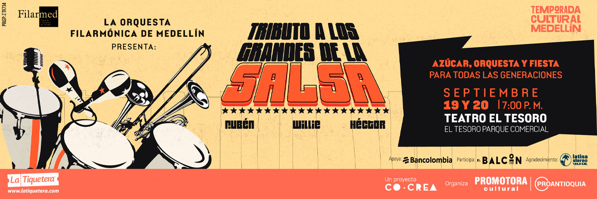 Tributo a los grandes de la salsa - Filarmed