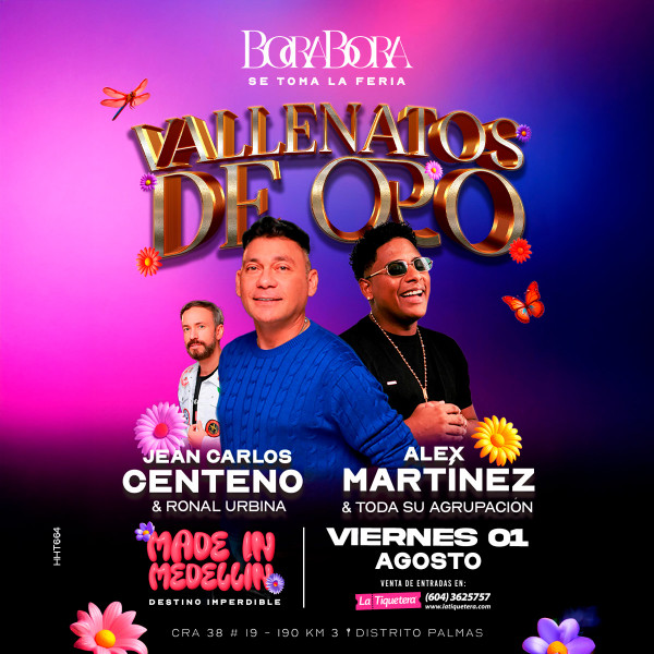 Vallenatos de oro - Medellín