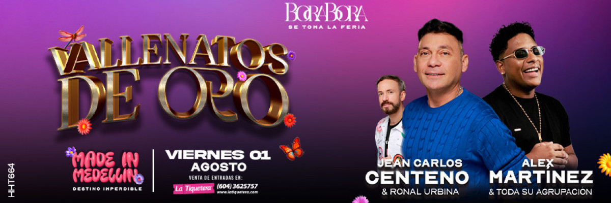 Vallenatos de oro - Medellín