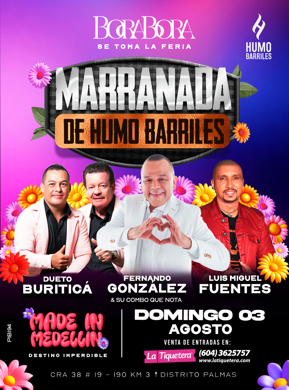 Flyer del evento