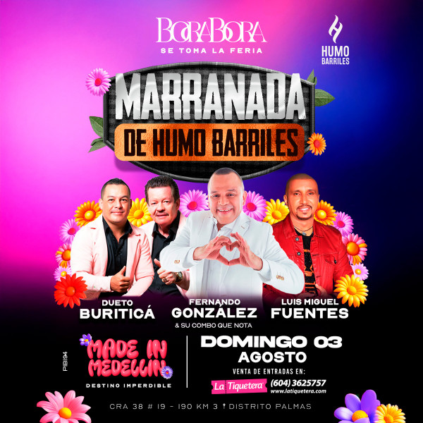 Marranada de Humo Barriles - Medellín