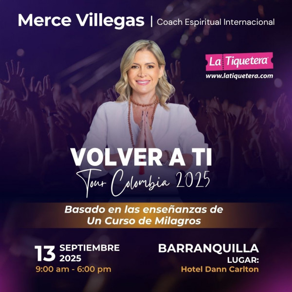 VOLVER A TI – Tour Colombia 2025 - Barranquilla