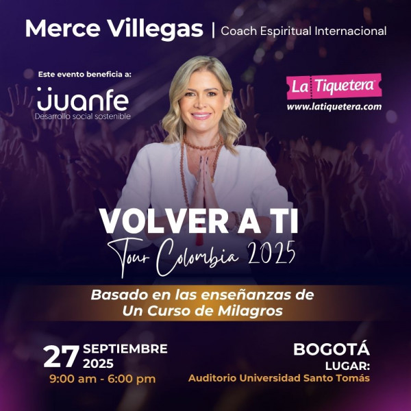 VOLVER A TI – Tour Colombia 2025 - Bogotá
