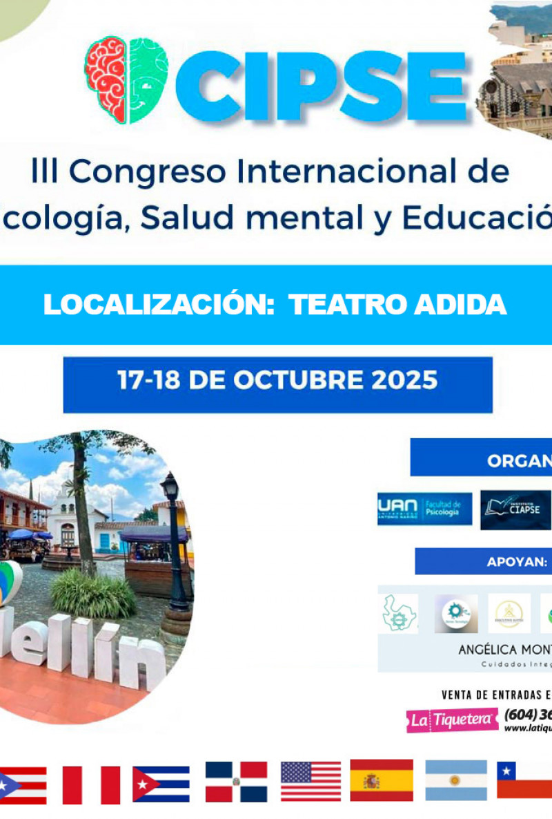 III Congreso  Internacional de psicología, salud mental y educación en Medellín