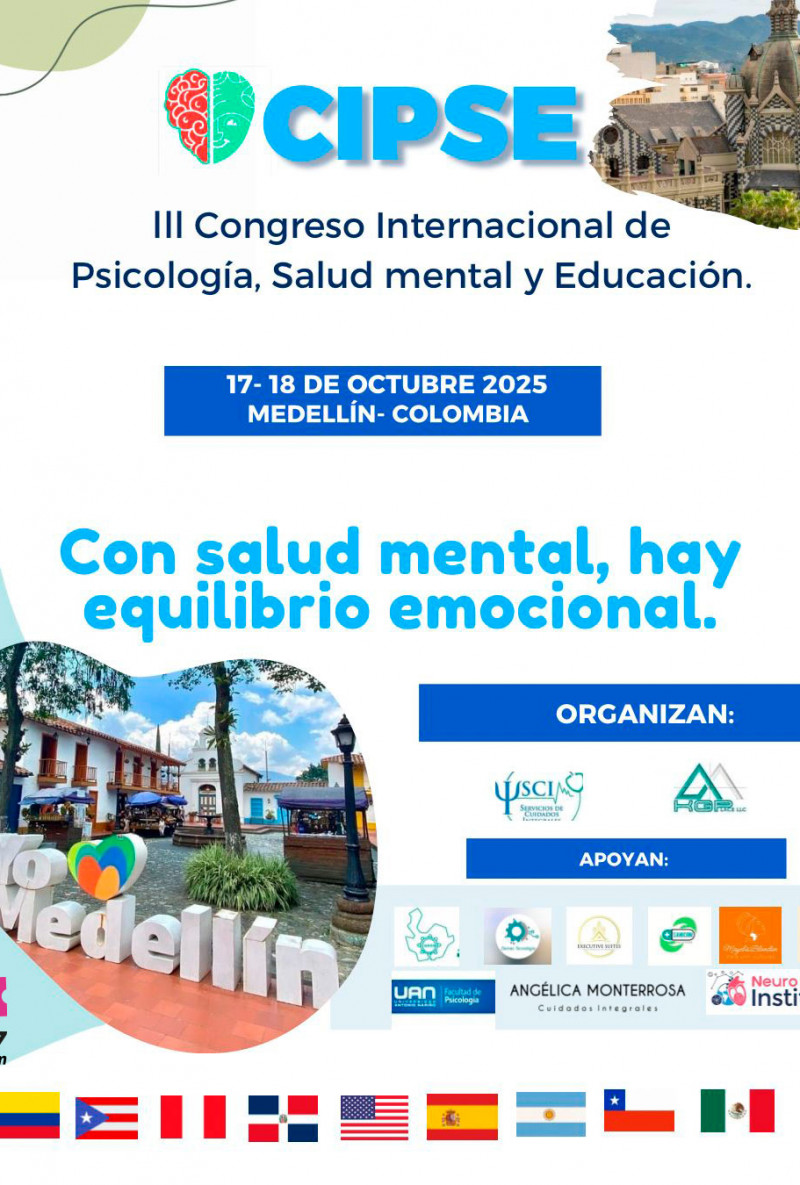 III Congreso  Internacional de psicología, salud mental y educación en Medellín