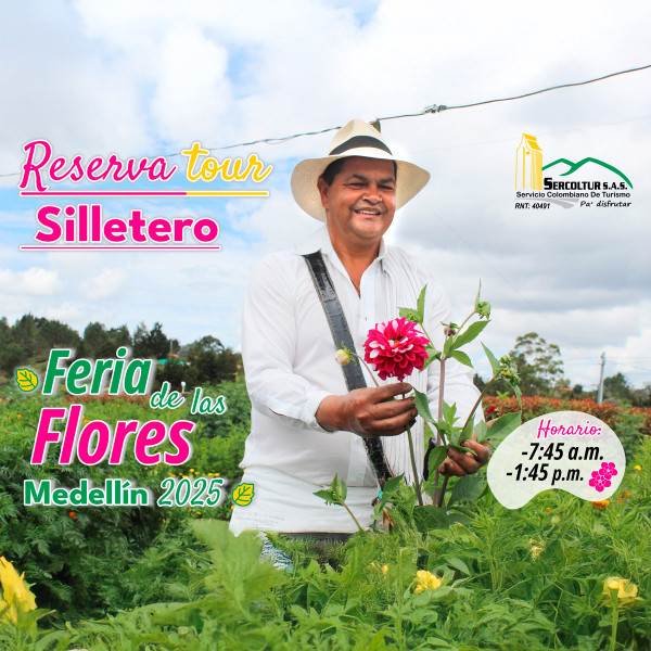 Tour silletero feria de las flores Medellín 2025