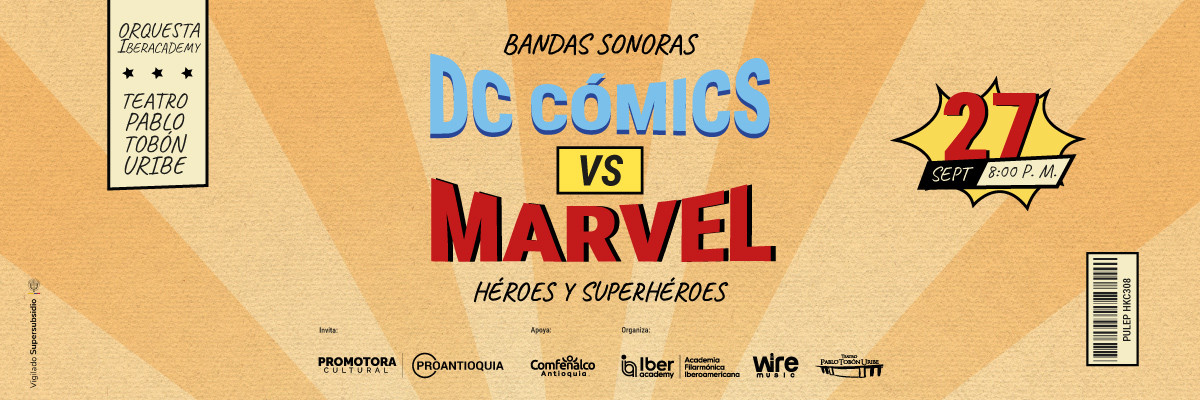 Dc Comics vs Marvel - Medellín
