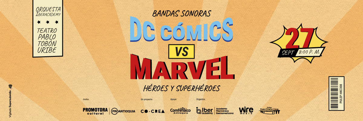 Dc Comics vs Marvel - Medellín