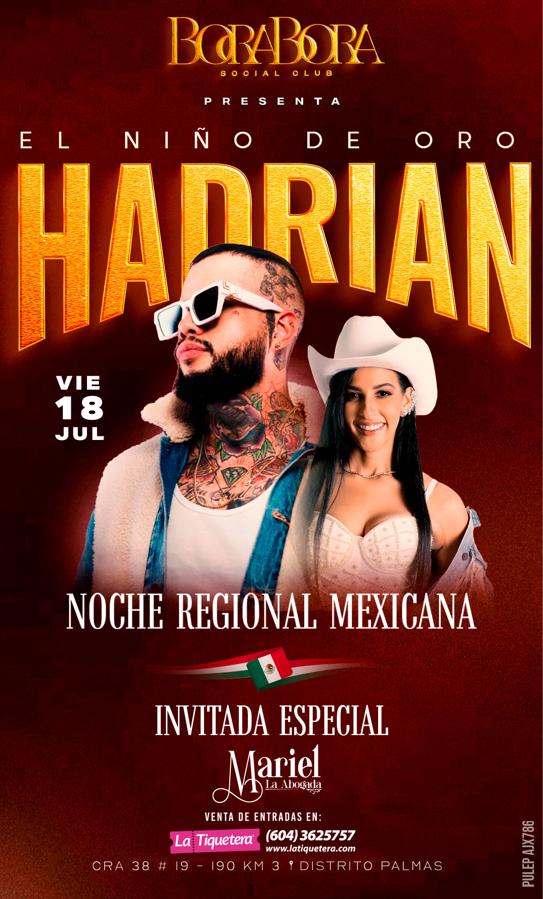 Flyer del evento