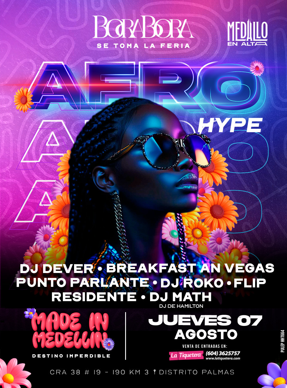 Flyer del evento