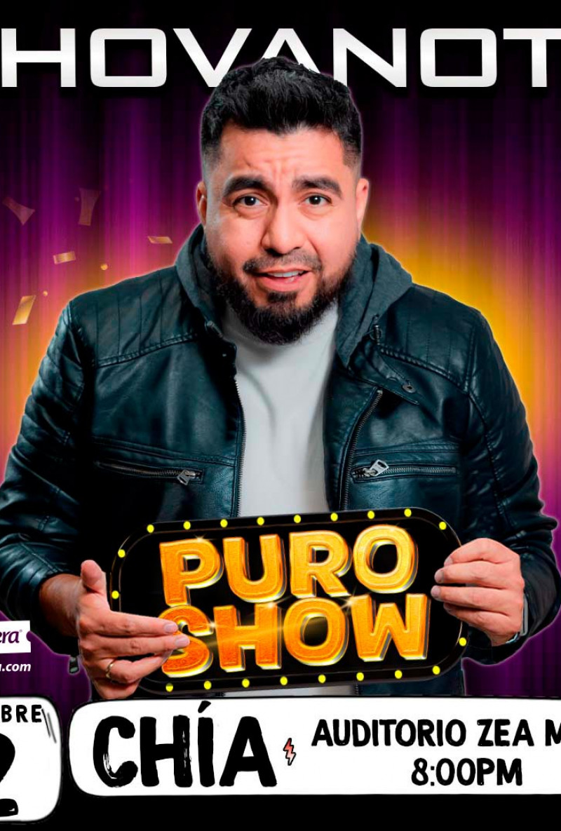 "Puro Show" de Jhovanoty en Chía
