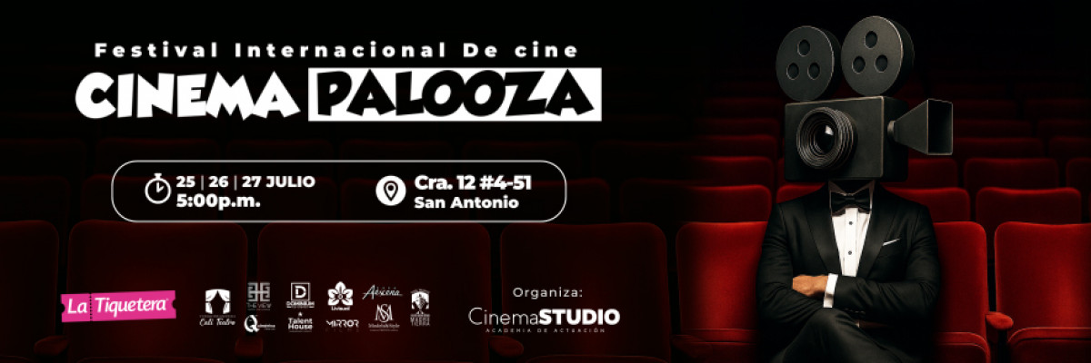 Festival internacional de cine "Cinema Palooza" - Cali