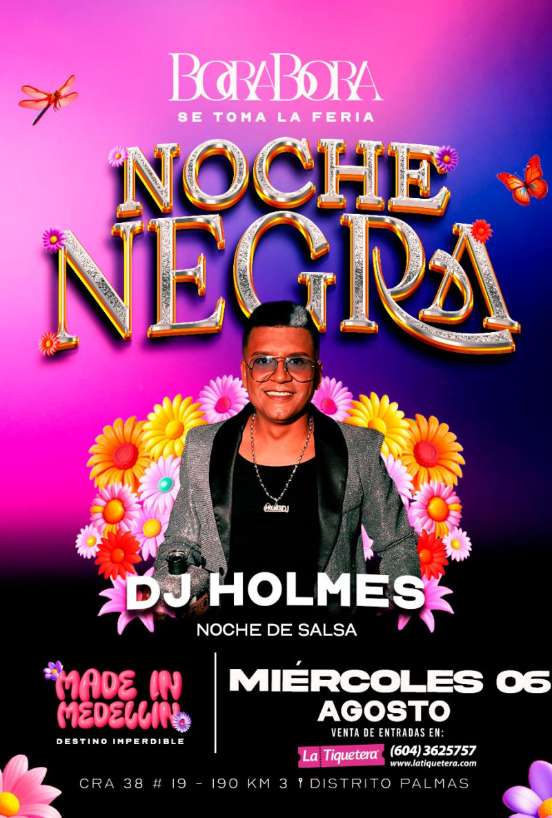 Noche negra - Medellín