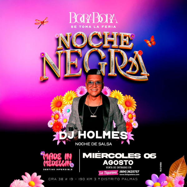 Noche negra - Medellín