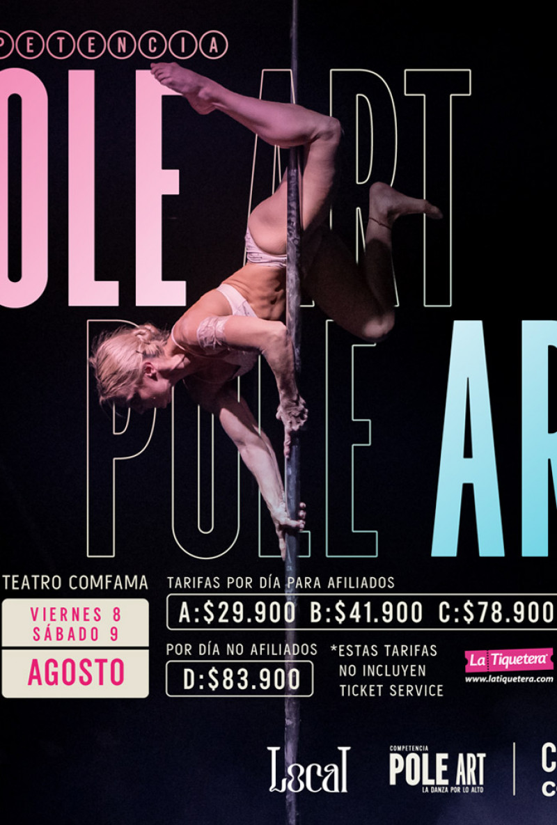 Pole Art Colombia 2025 en Medellín